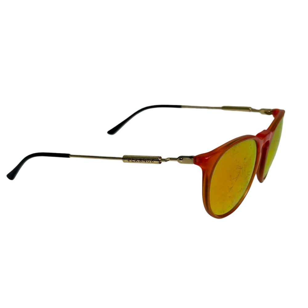 Versace VE 4315 Sunglasses orange round - Picture 3 of 8